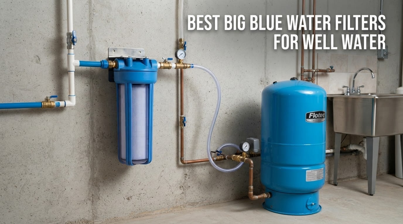 best big blue water filters for well water