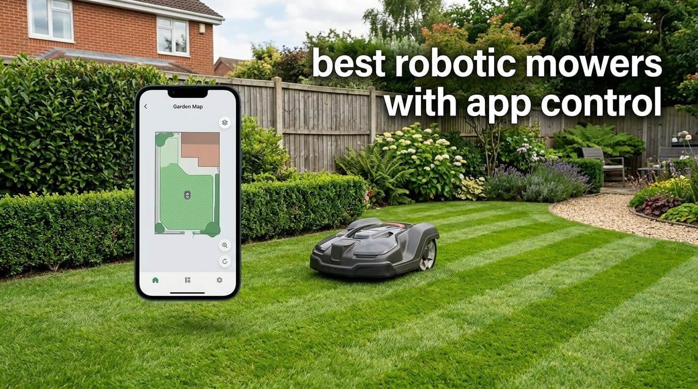 best robotic mowers with app control