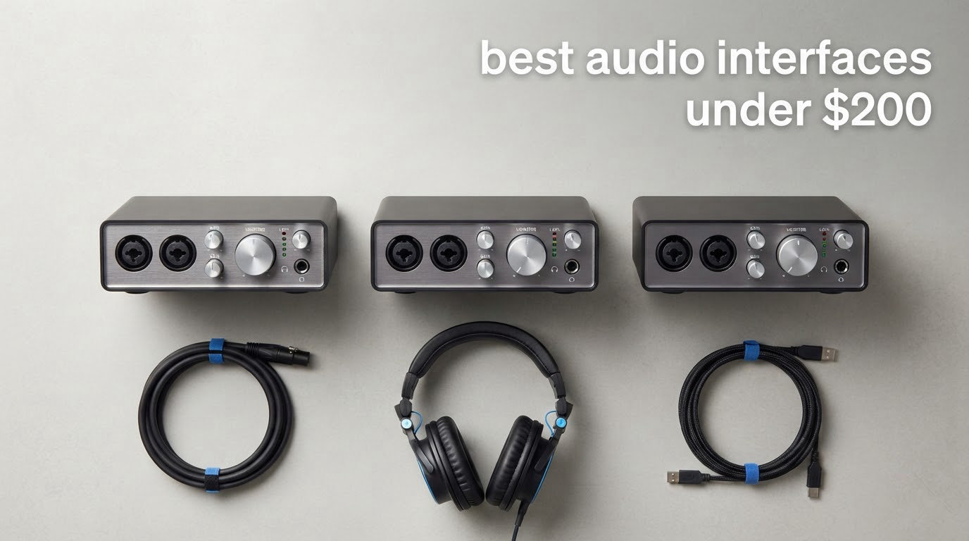 best audio interfaces under $200