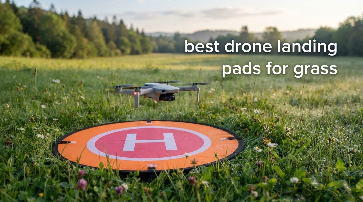 best drone landing pads for grass