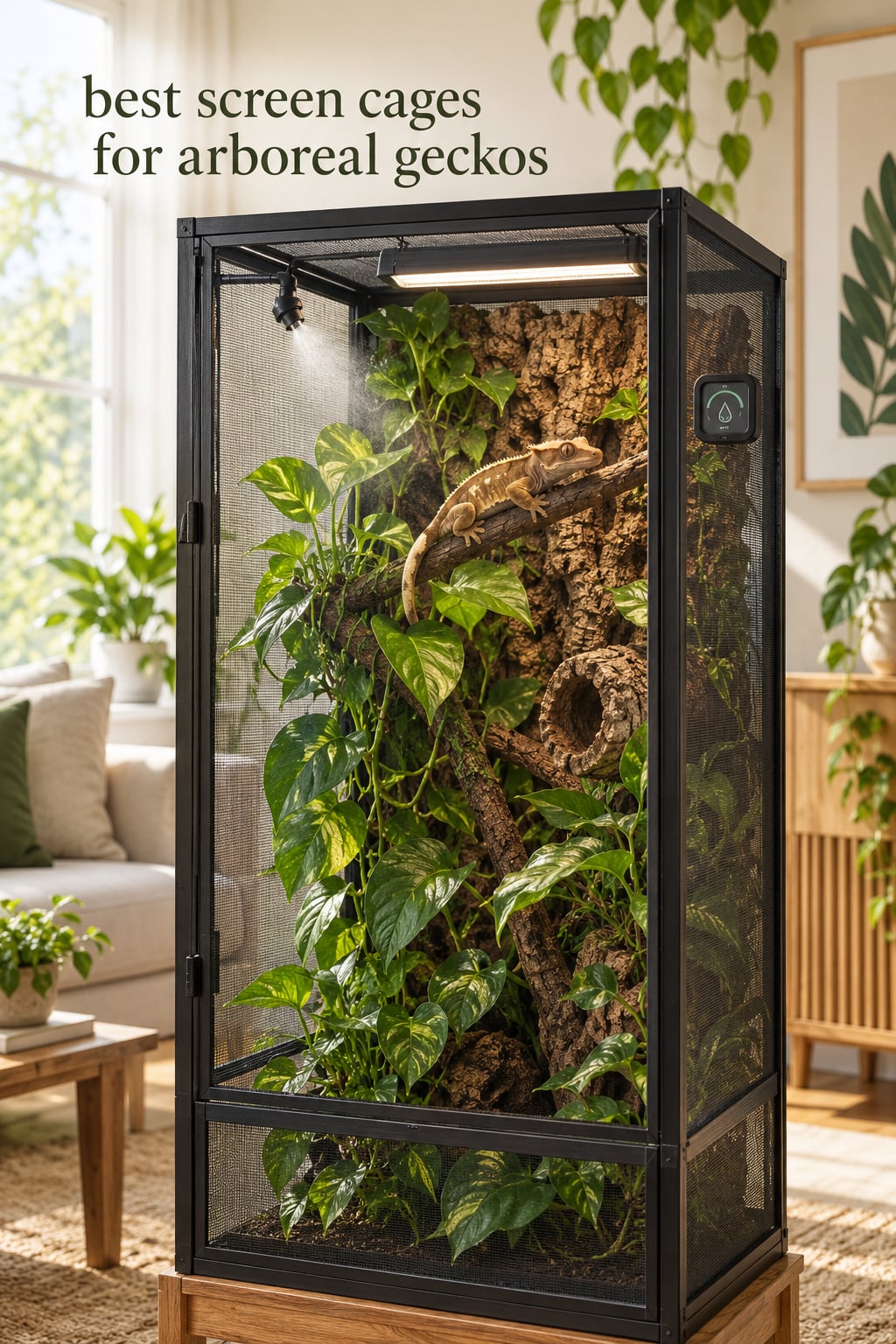 best screen cages for arboreal geckos