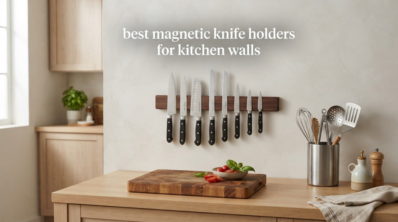 best magnetic knife holders for kitchen walls