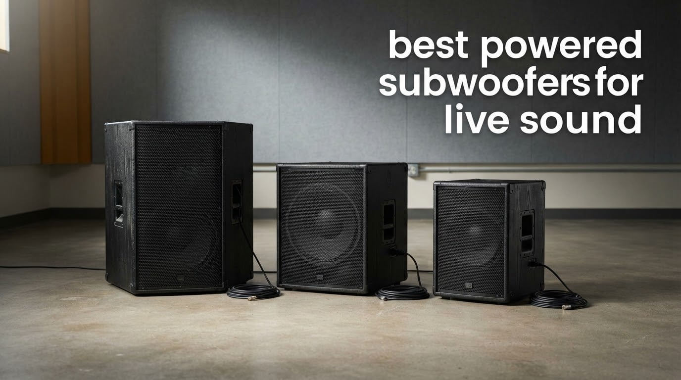 best powered subwoofers for live sound