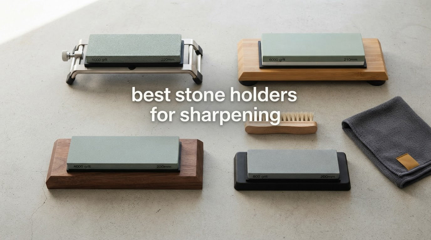 best stone holders for sharpening