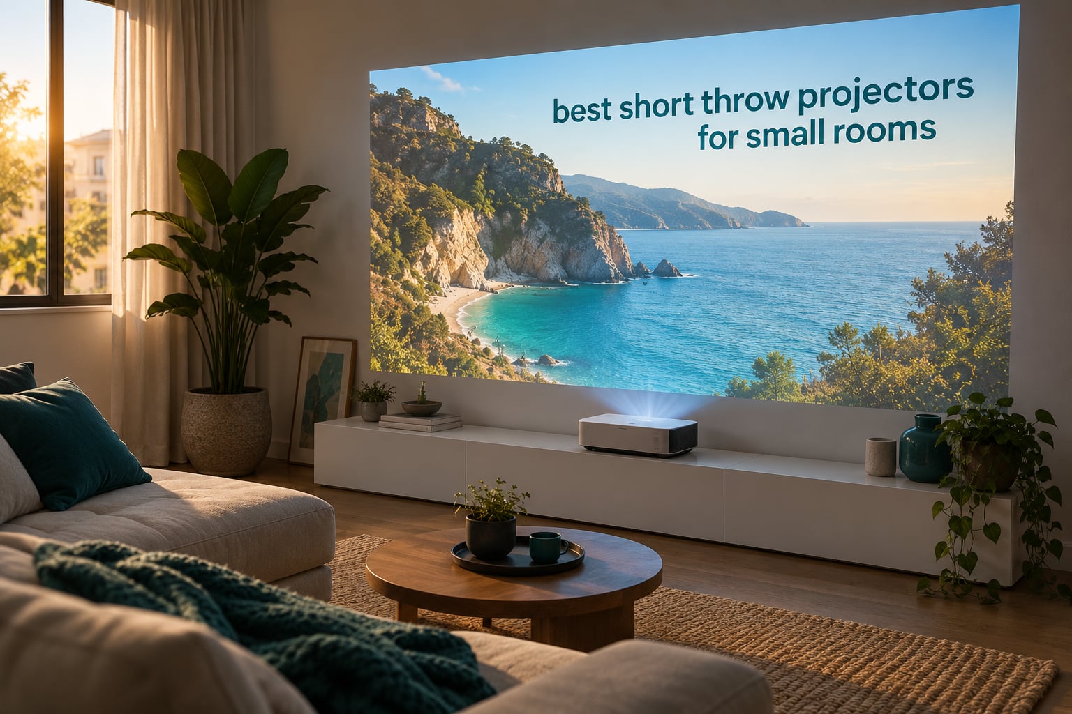 best short throw projectors for small rooms