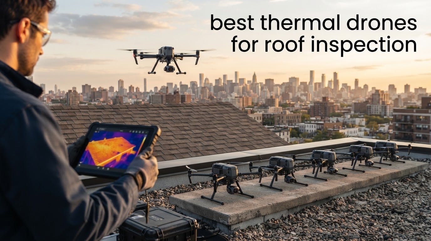 best thermal drones for roof inspection