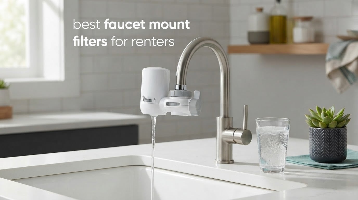 best faucet mount filters for renters