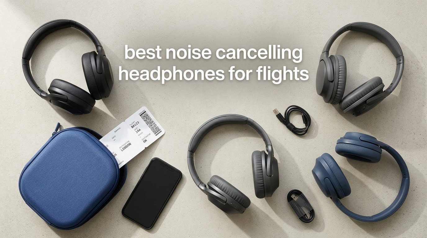best noise cancelling headphones for flights