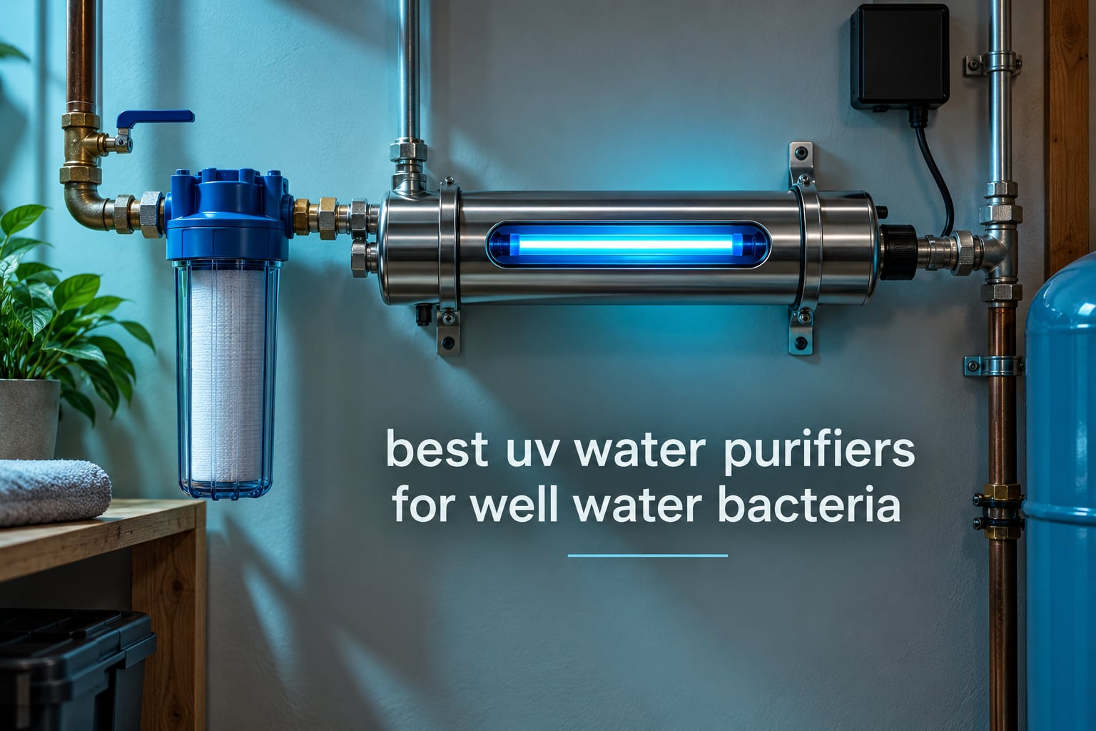 best uv water purifiers for well water bacteria