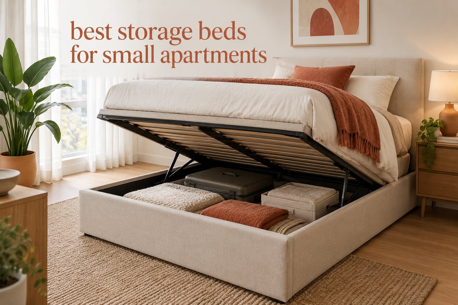 best storage beds for small apartments