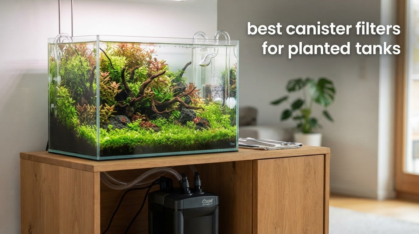 best canister filters for planted tanks