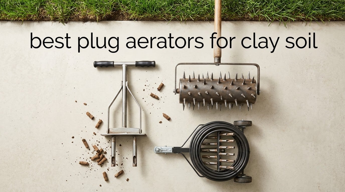 best plug aerators for clay soil