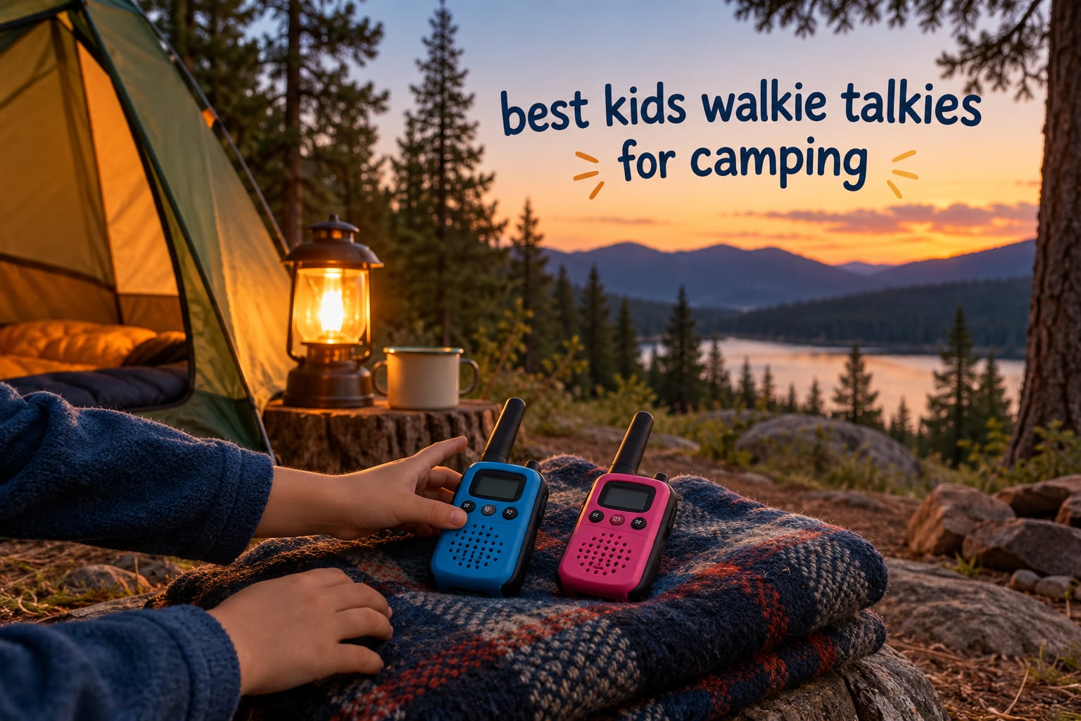 best kids walkie talkies for camping