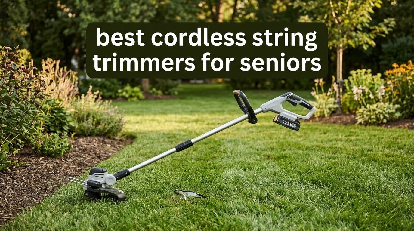 best cordless string trimmers for seniors
