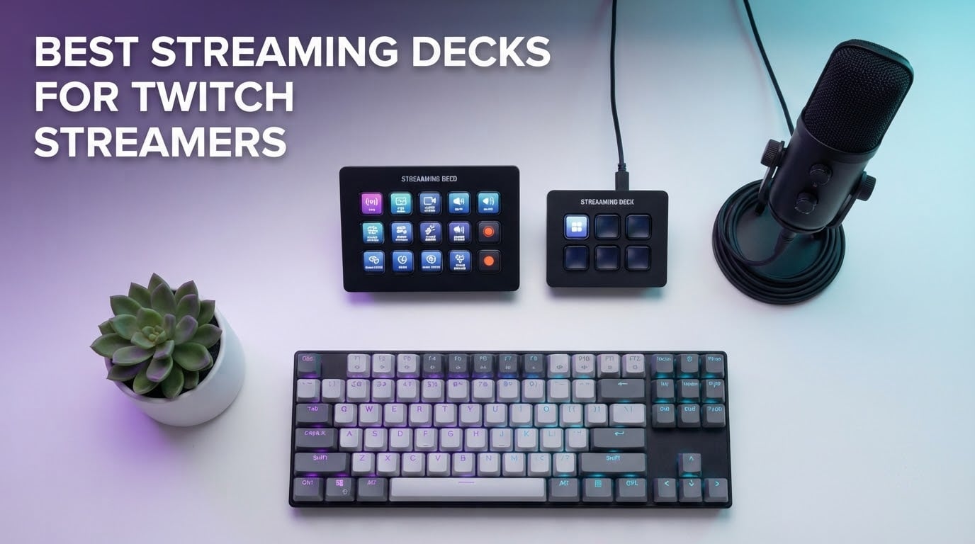 best streaming decks for twitch streamers