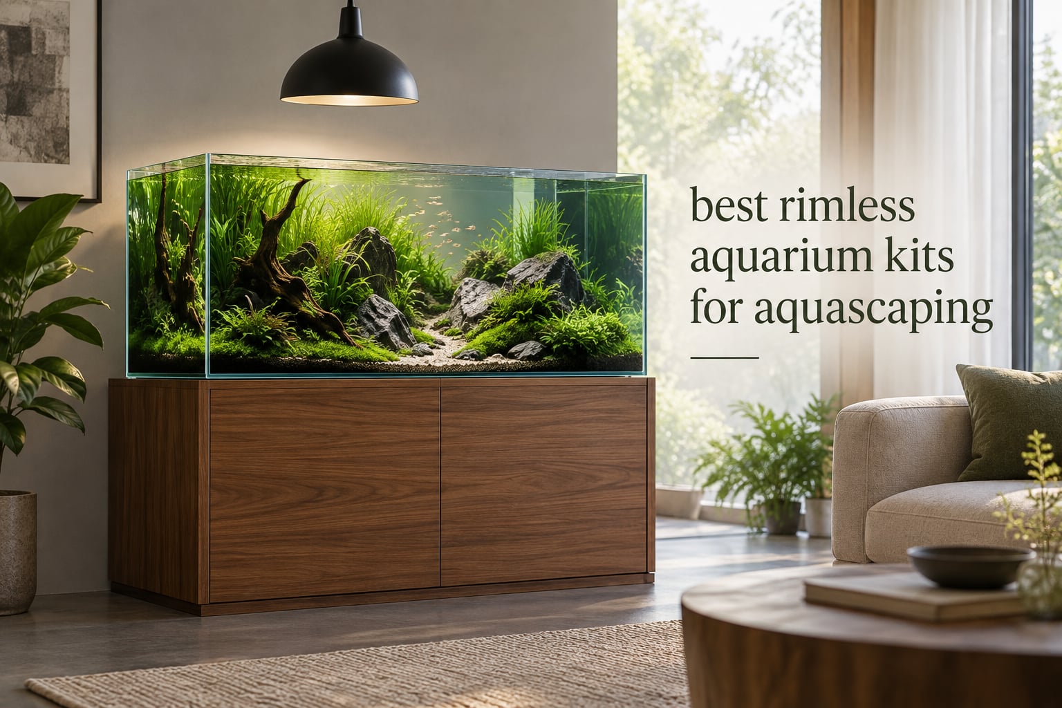 best rimless aquarium kits for aquascaping