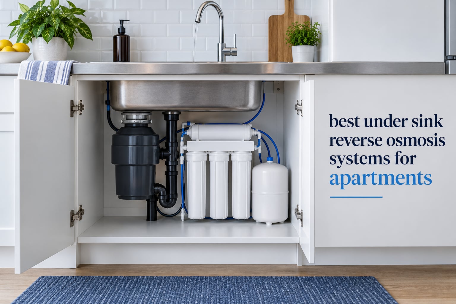 best under sink reverse osmosis systems for apartments