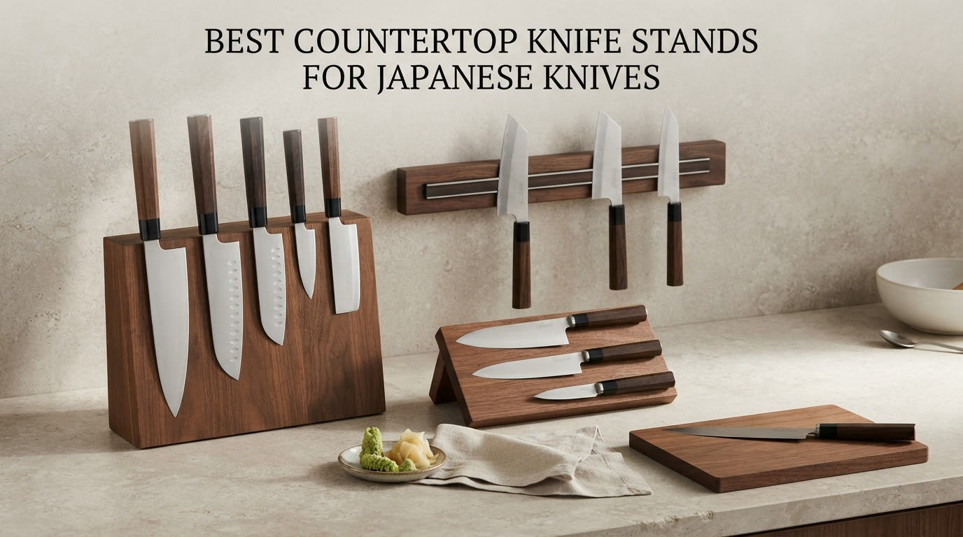 best countertop knife stands for japanese knives