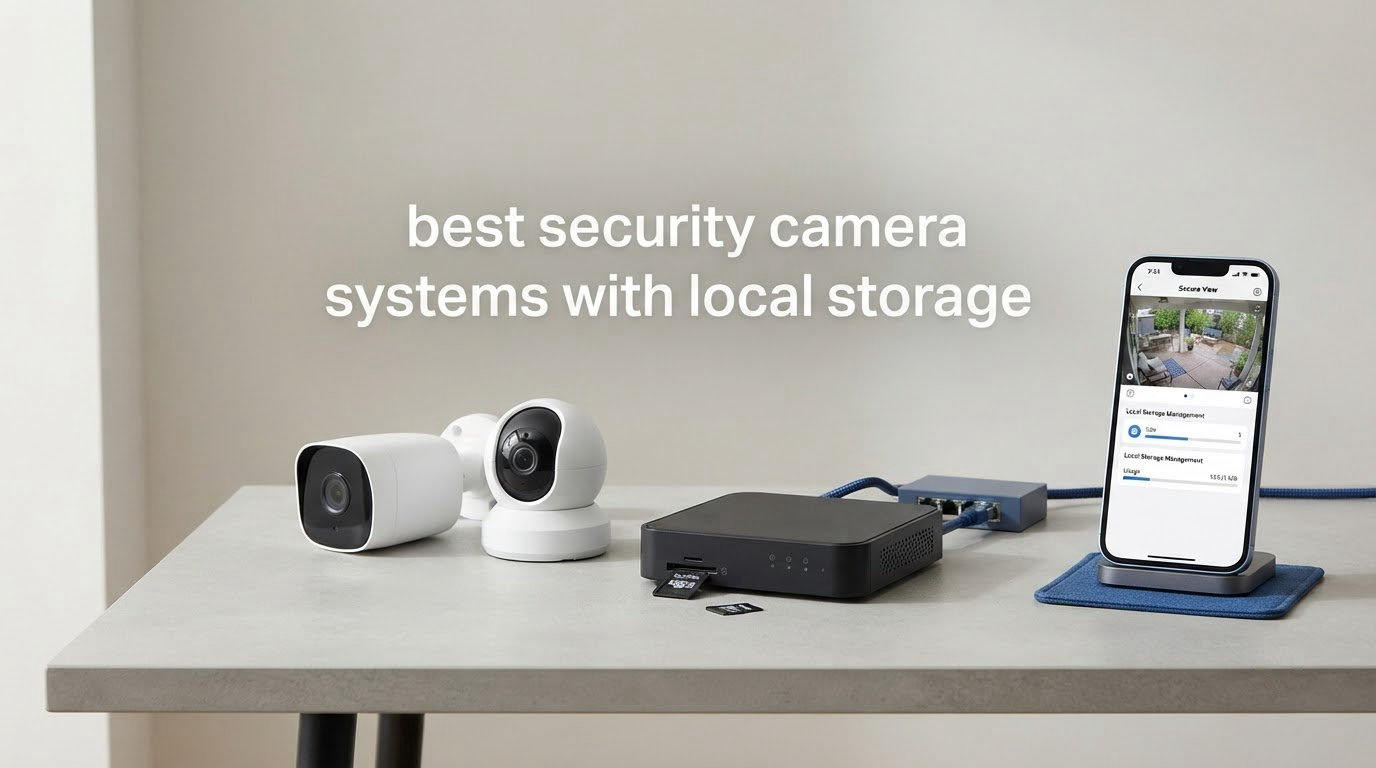 best security camera systems with local storage