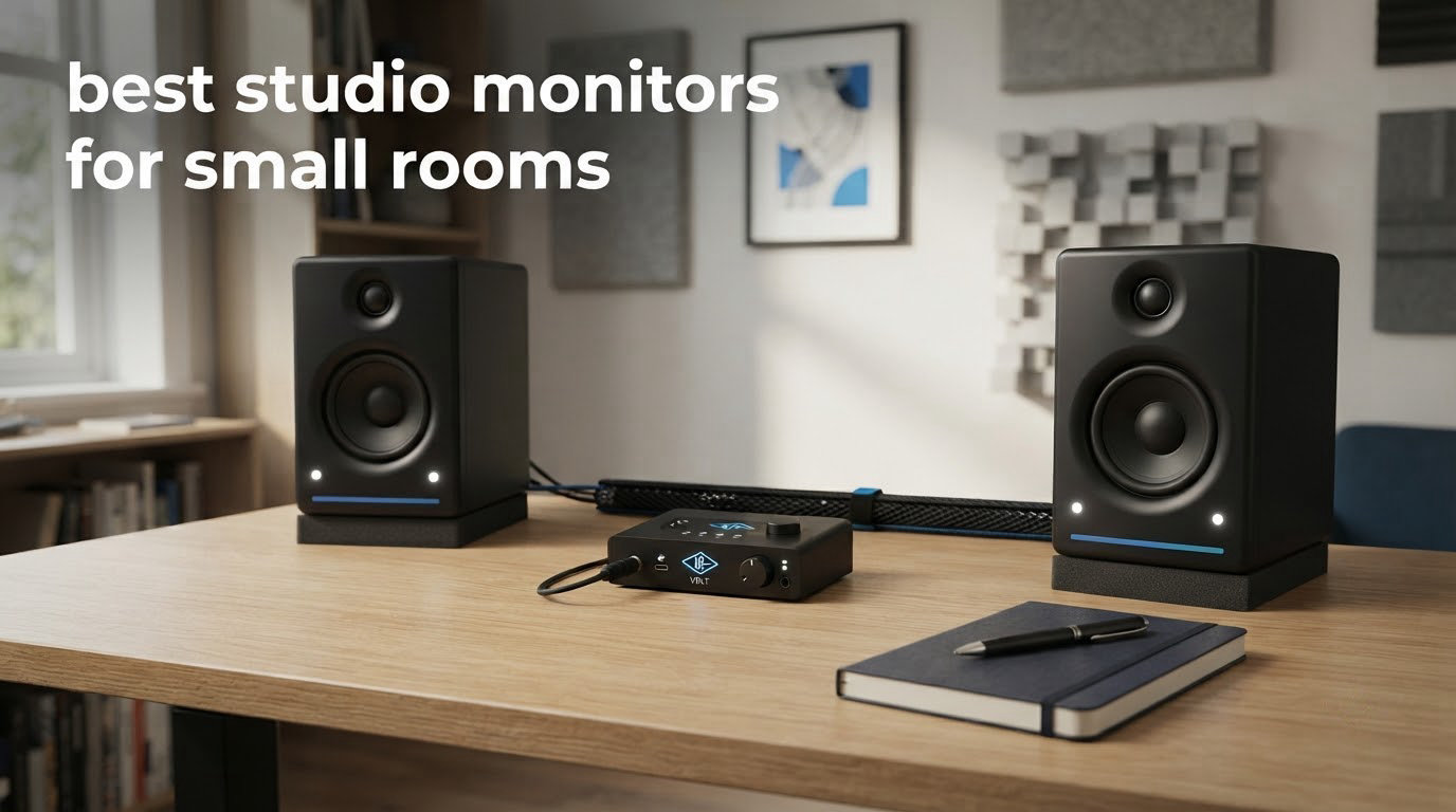 best studio monitors for small rooms