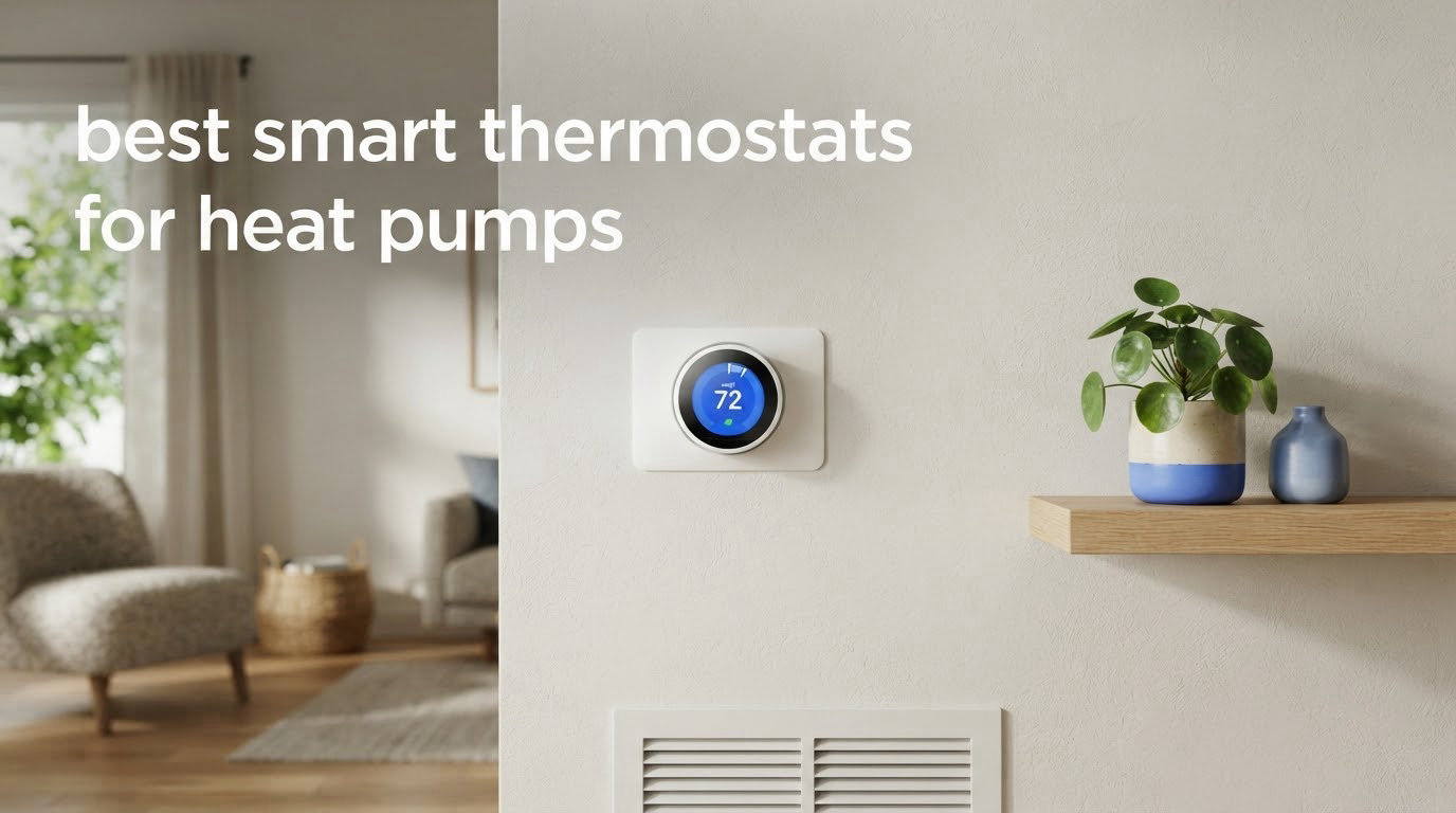best smart thermostats for heat pumps