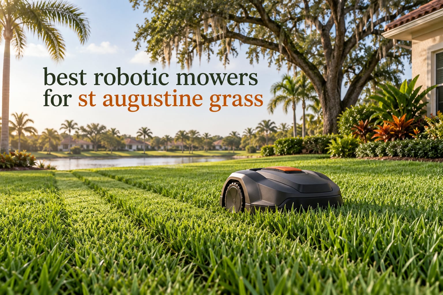 best robotic mowers for st augustine grass