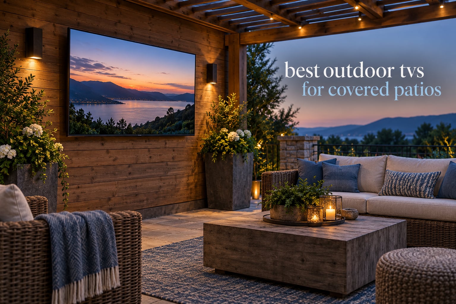 best outdoor tvs for covered patios