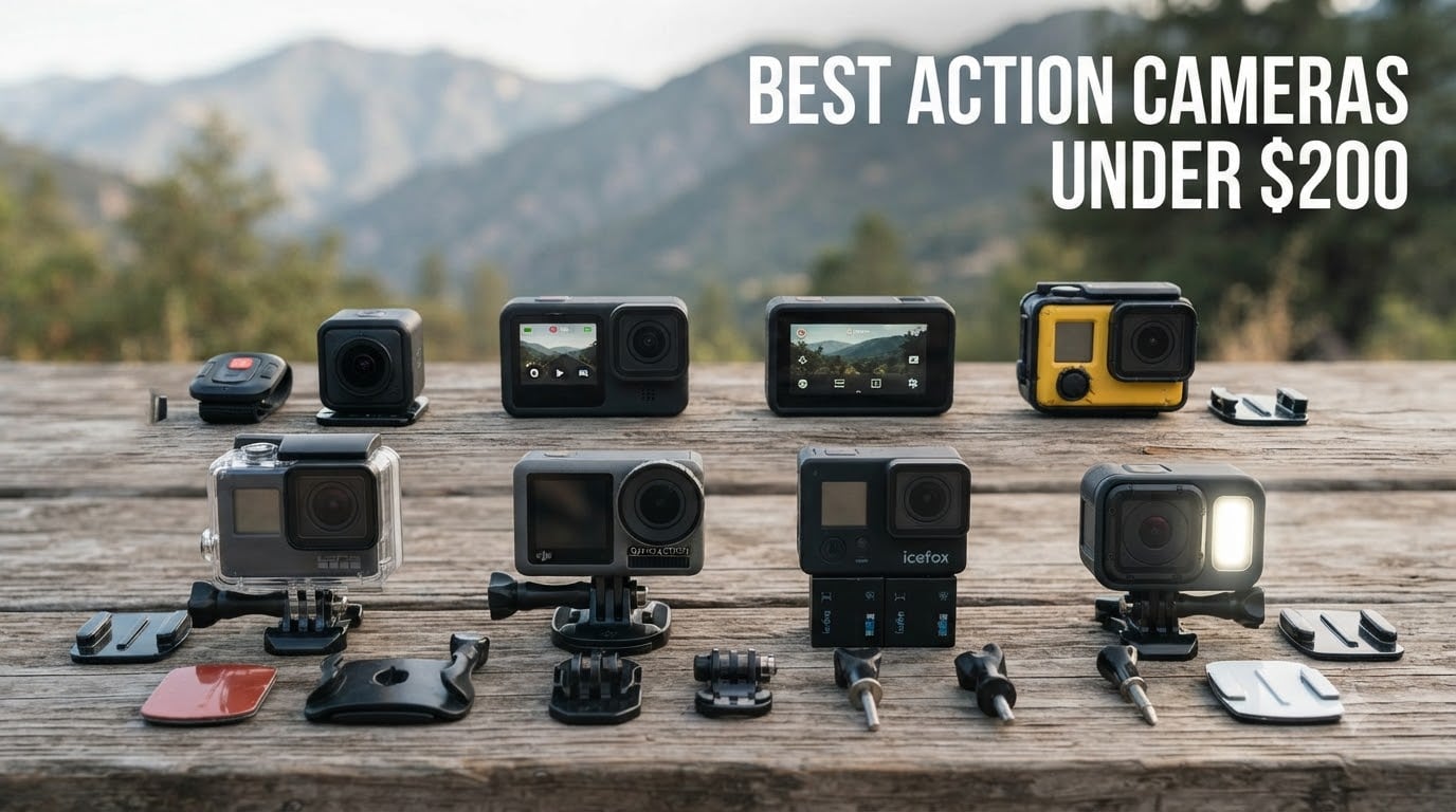 best action cameras under $200