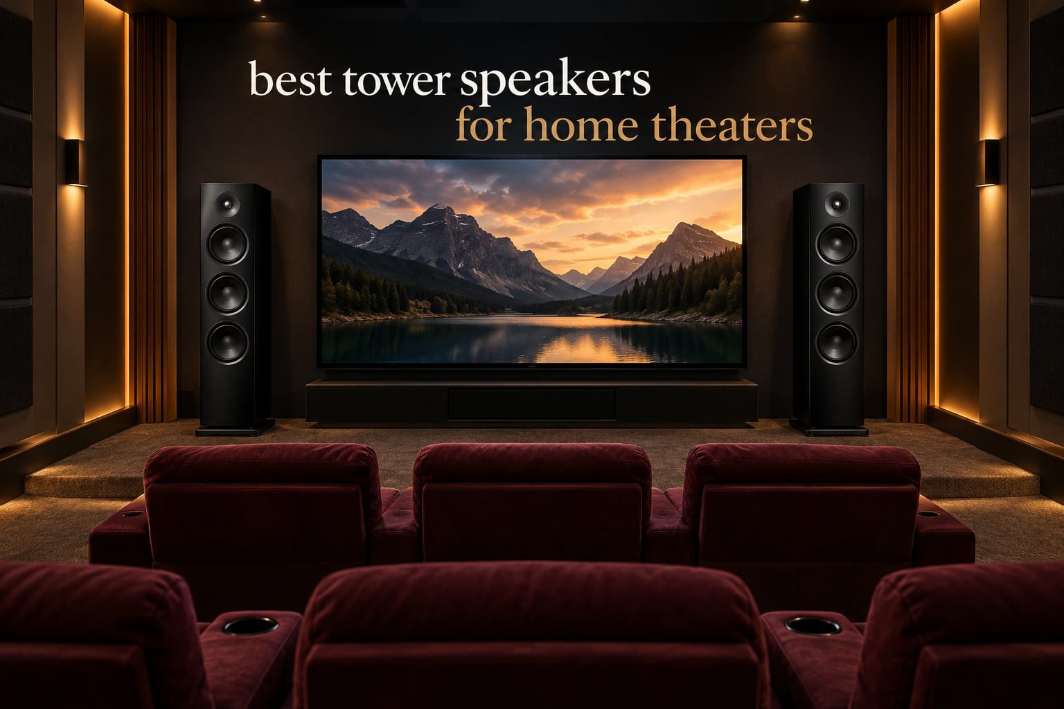 best tower speakers for home theaters