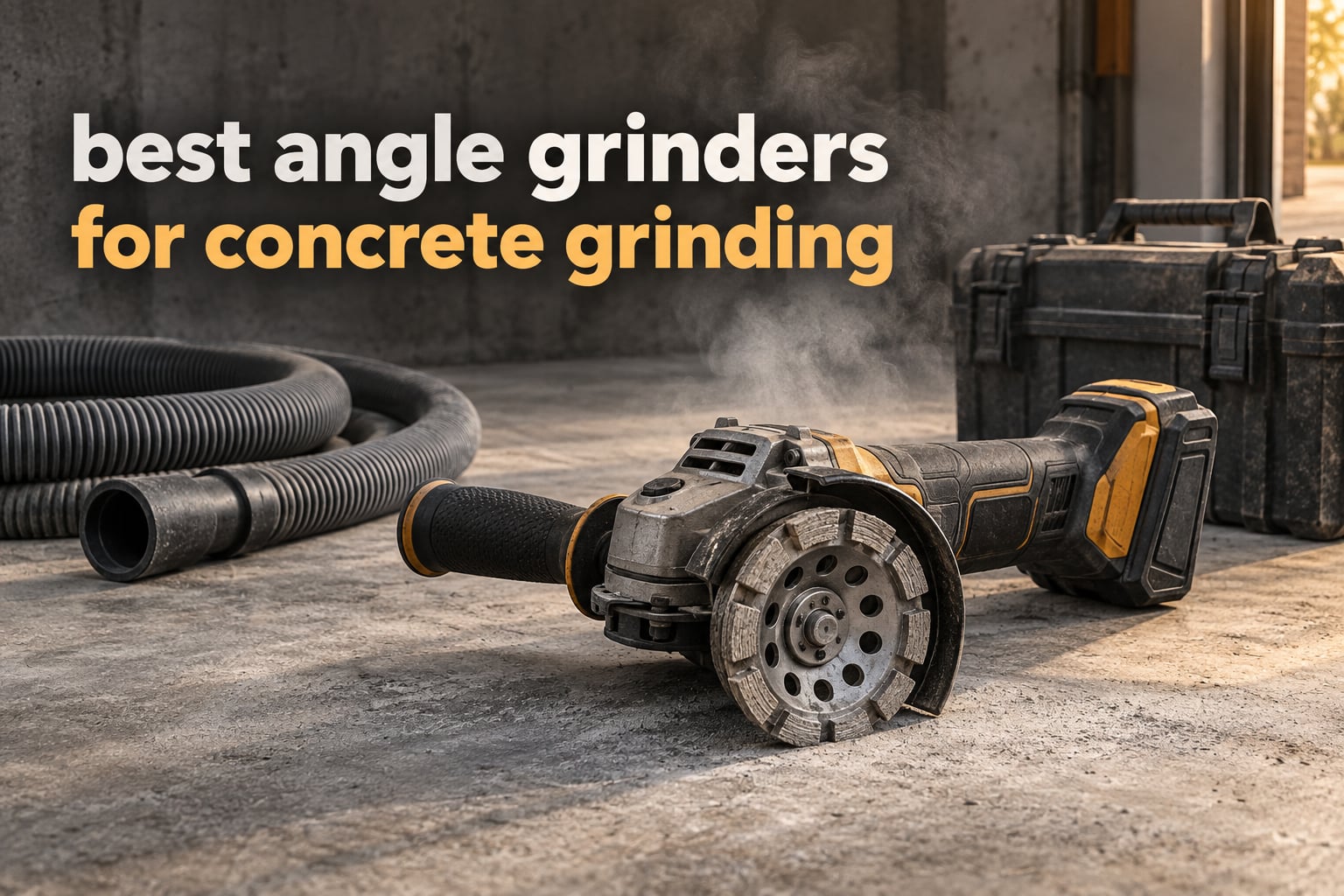 best angle grinders for concrete grinding