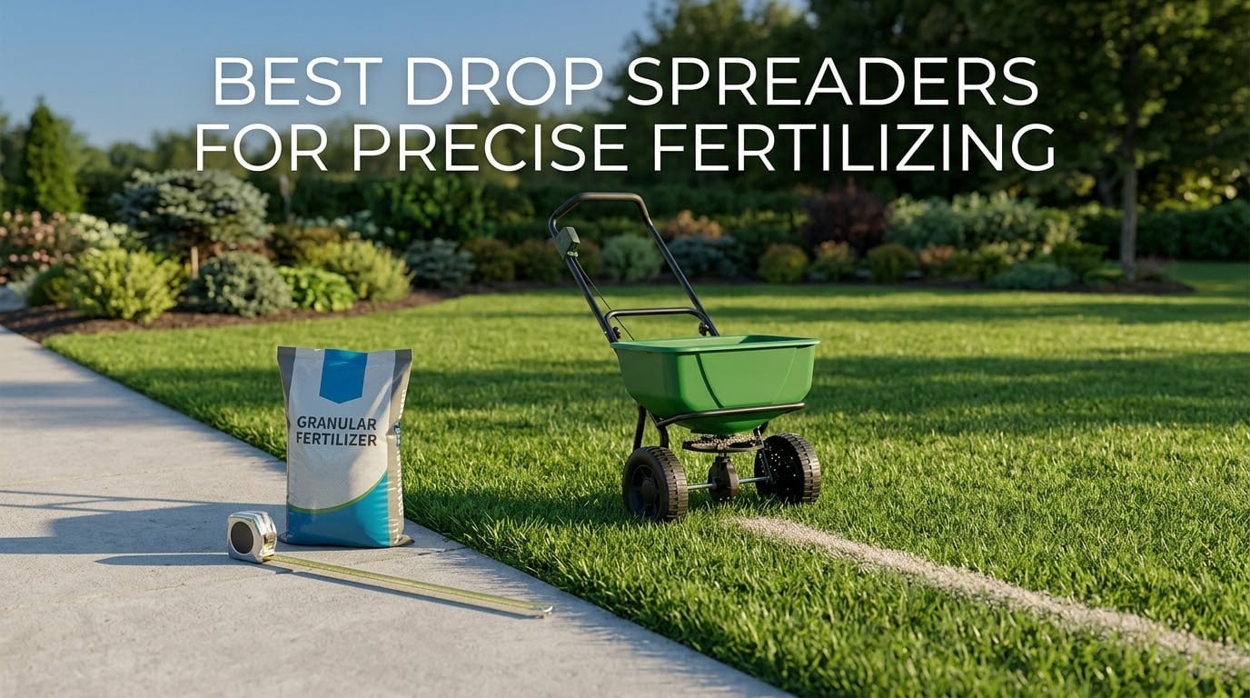 best drop spreaders for precise fertilizing