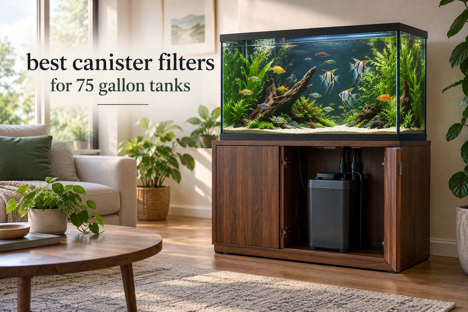 best canister filters for 75 gallon tanks