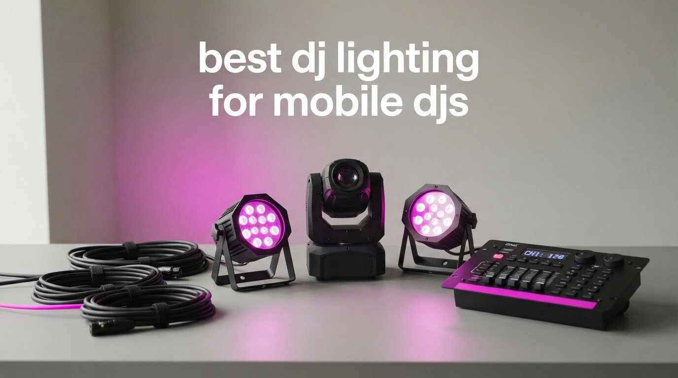best dj lighting for mobile djs