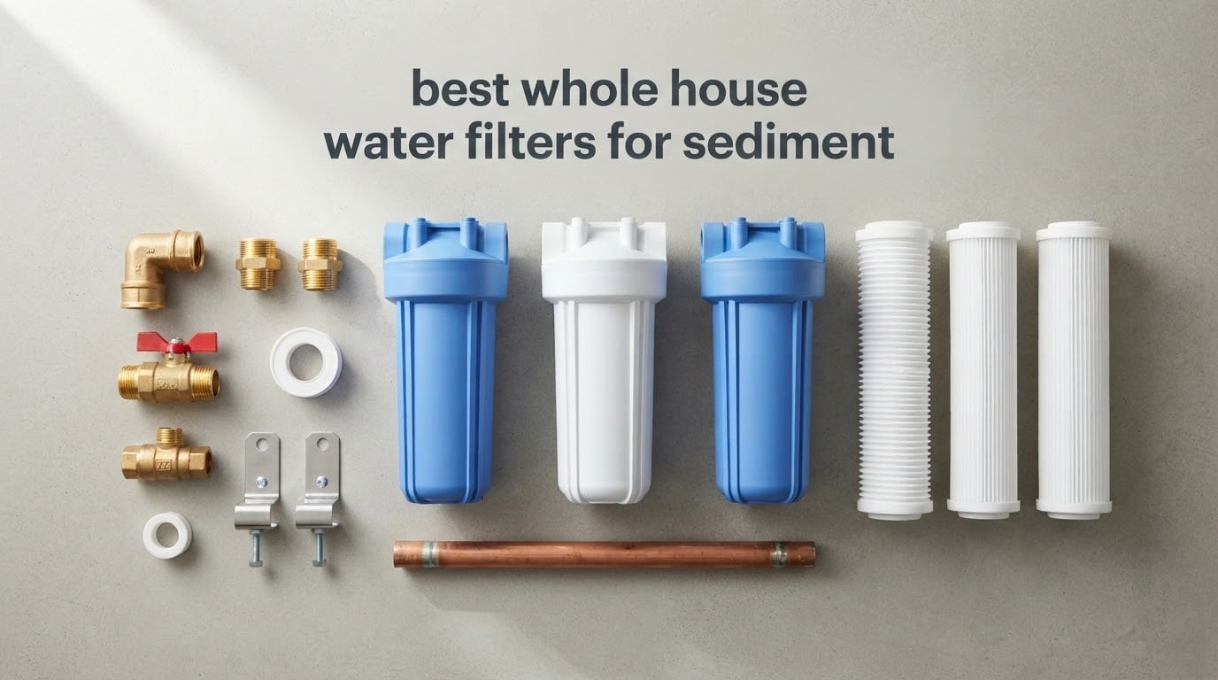best whole house water filters for sediment