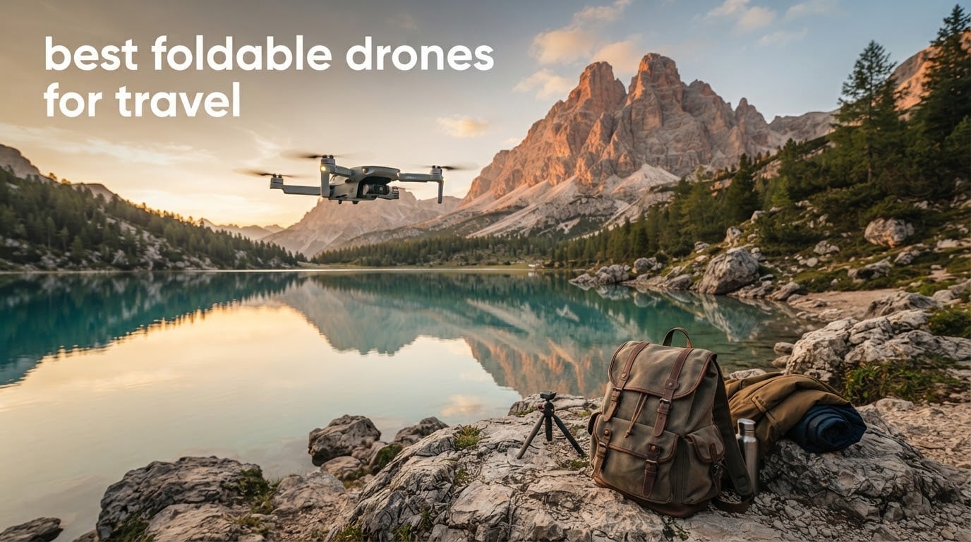 best foldable drones for travel