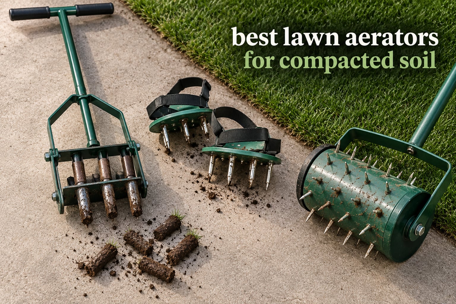 best lawn aerators for compacted soil