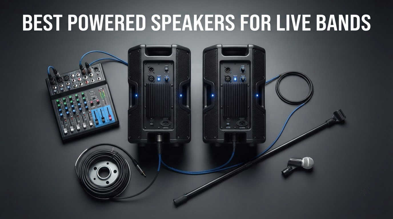 best powered speakers for live bands