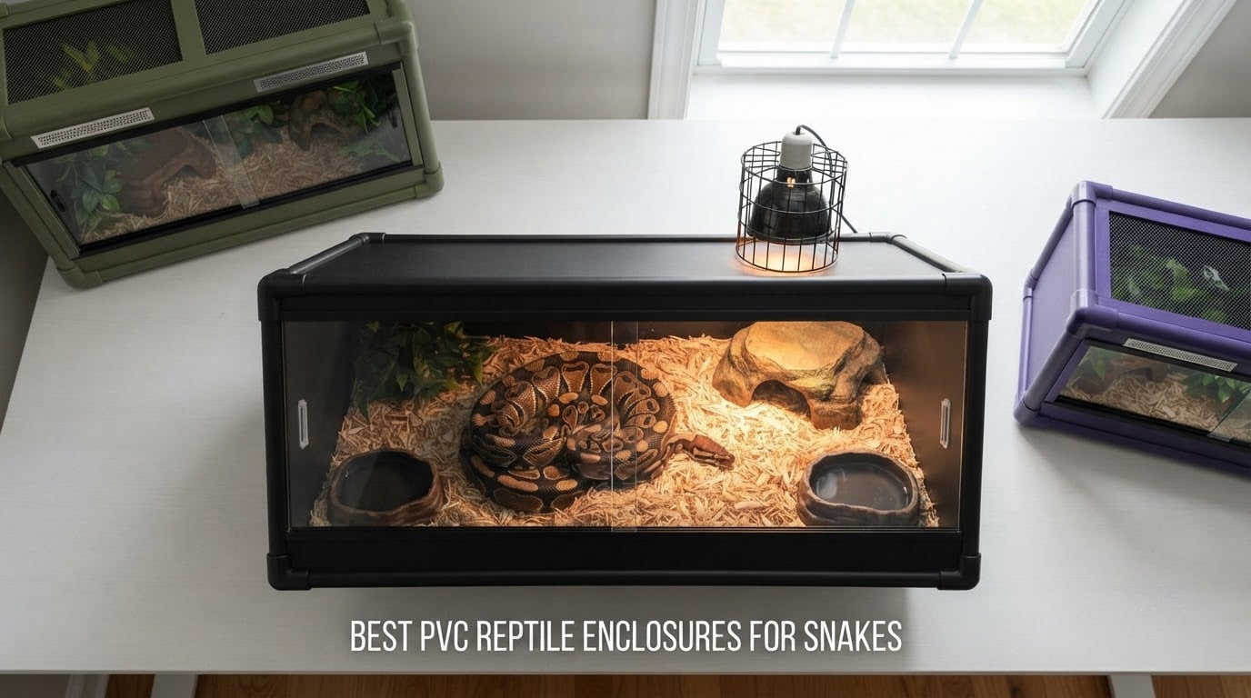 best pvc reptile enclosures for snakes
